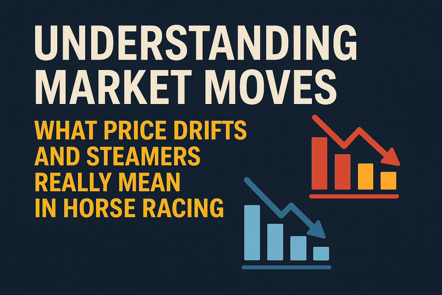 Understanding market moves in horse racing showing price drifts and steamers charts